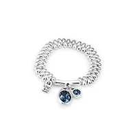 UNOde50 Sterling Silver Plated Metal Waterdrop Bracelet