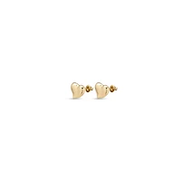 UNOde50 Medium Heart Shaped Metal Alloy Earring