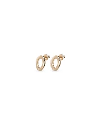 UNOde50 Metal Alloy Oval Shaped Earrings