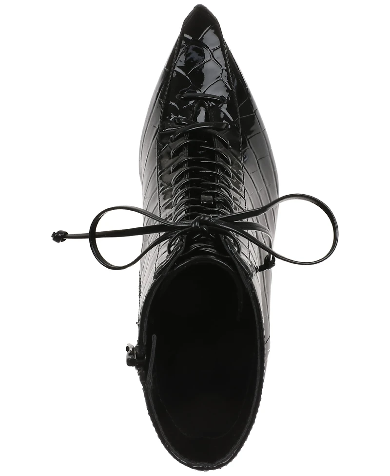 I.n.c. International Concepts Women's Hariet Lace-Up Booties, Created for Macy's