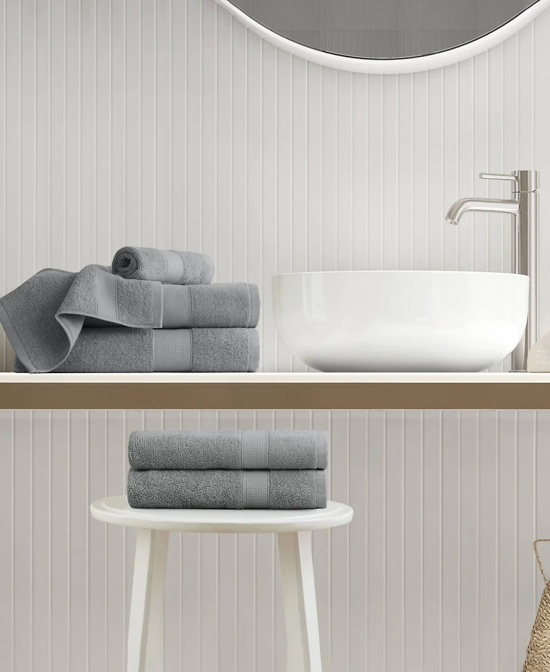 510 Design Premium Turkish Cotton Plush -Pc. Bath Towel Set