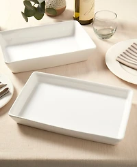 Denmark Tools for Cooks Rectangular 2 Pc. Serving Platters