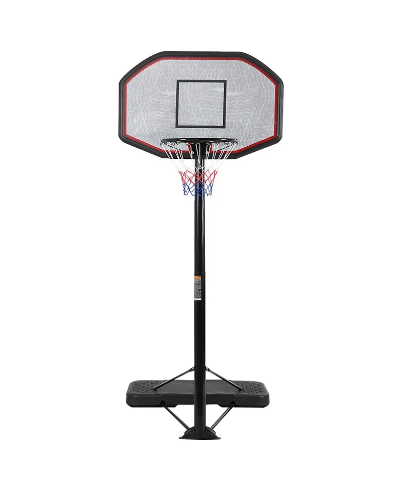43 Inch Indoor Outdoor Height Adjustable Basketball Hoop