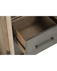Portmore Bar Cabinet (with soft close drawers), Created for Macy's