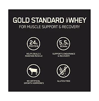 Optimum Nutrition Optimum Nutrition, Gold Standard 100% Whey Protein Powder, 5 lb