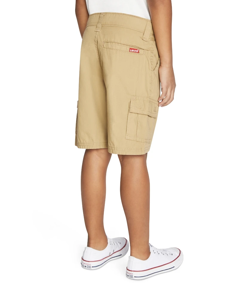 Levi's Little Boys Relaxed Fit Adjustable Waist Cargo Shorts