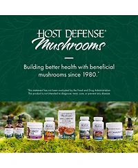 Host Defense Maitake Extract - Immune & Cellular Health Support Supplement - Dietary Herbal Supplement with Maitake Mushroom & Mushroom Mycelium