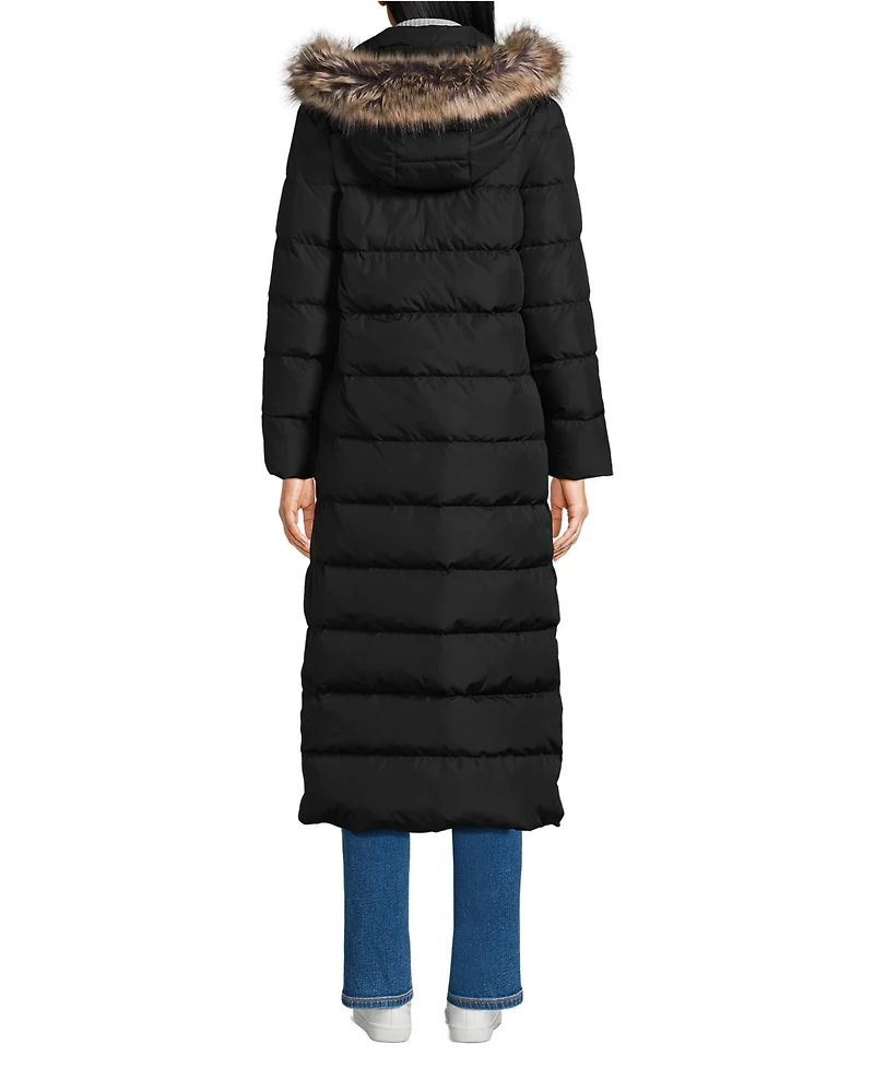 Lands' End Women's Max 600 Down Long Maxi Coat
