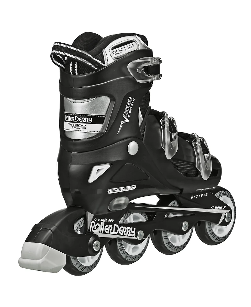 Roller Derby V-Tech 500 Men's Inline Skates Large (6-9