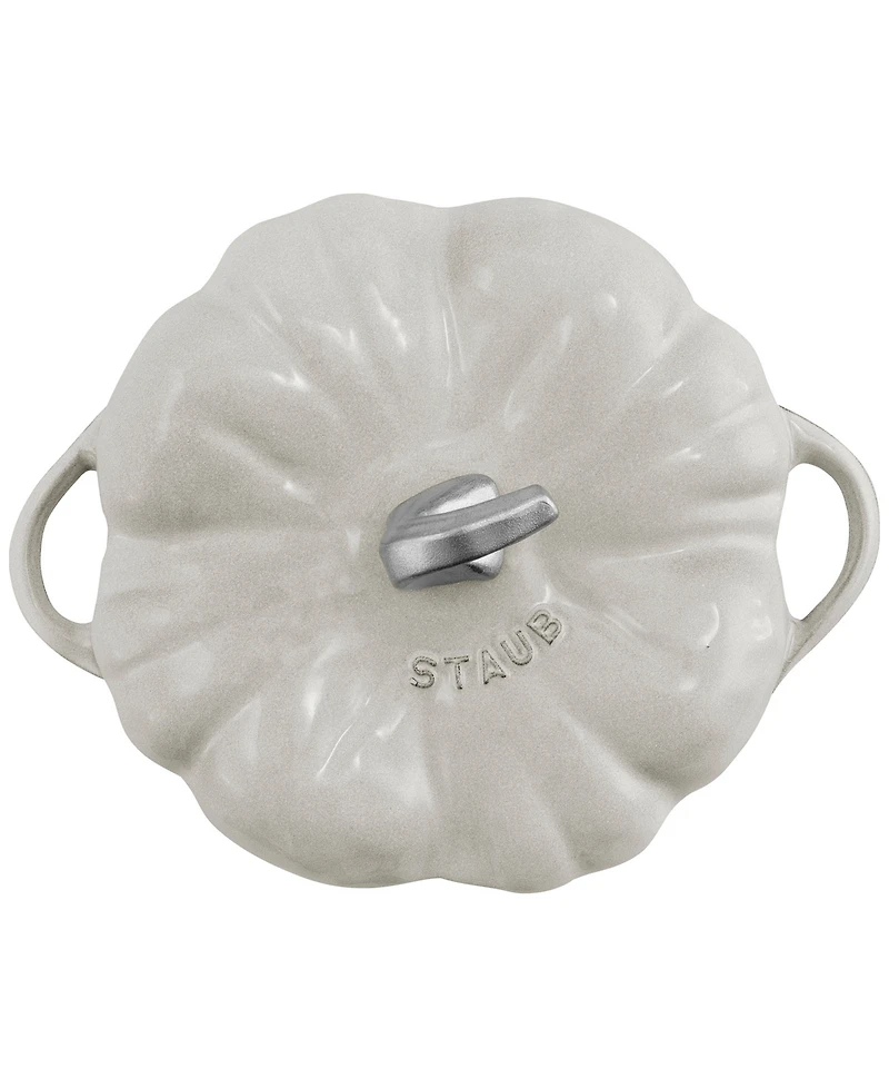 Staub Enameled Cast Iron 3.5-Qt Pumpkin Dutch Oven
