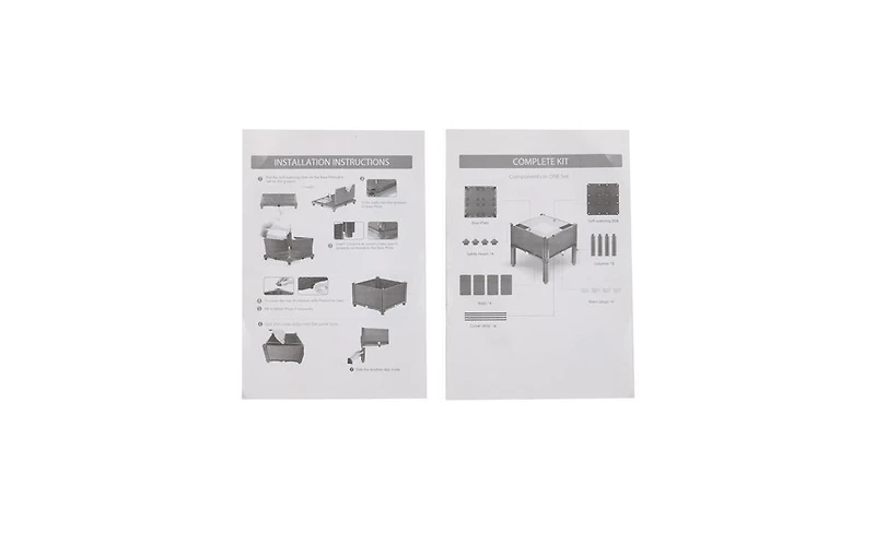 Slickblue 2Pcs Free Splicing Injection Planting Box