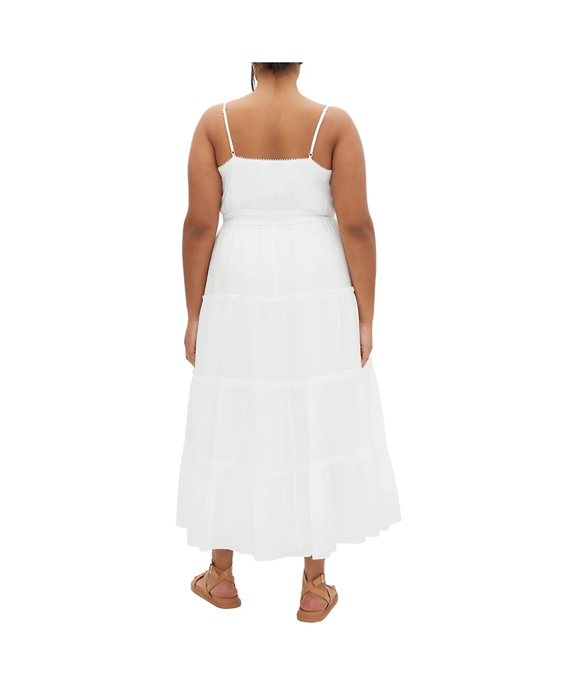City Chic Plus Aiza Maxi Dress