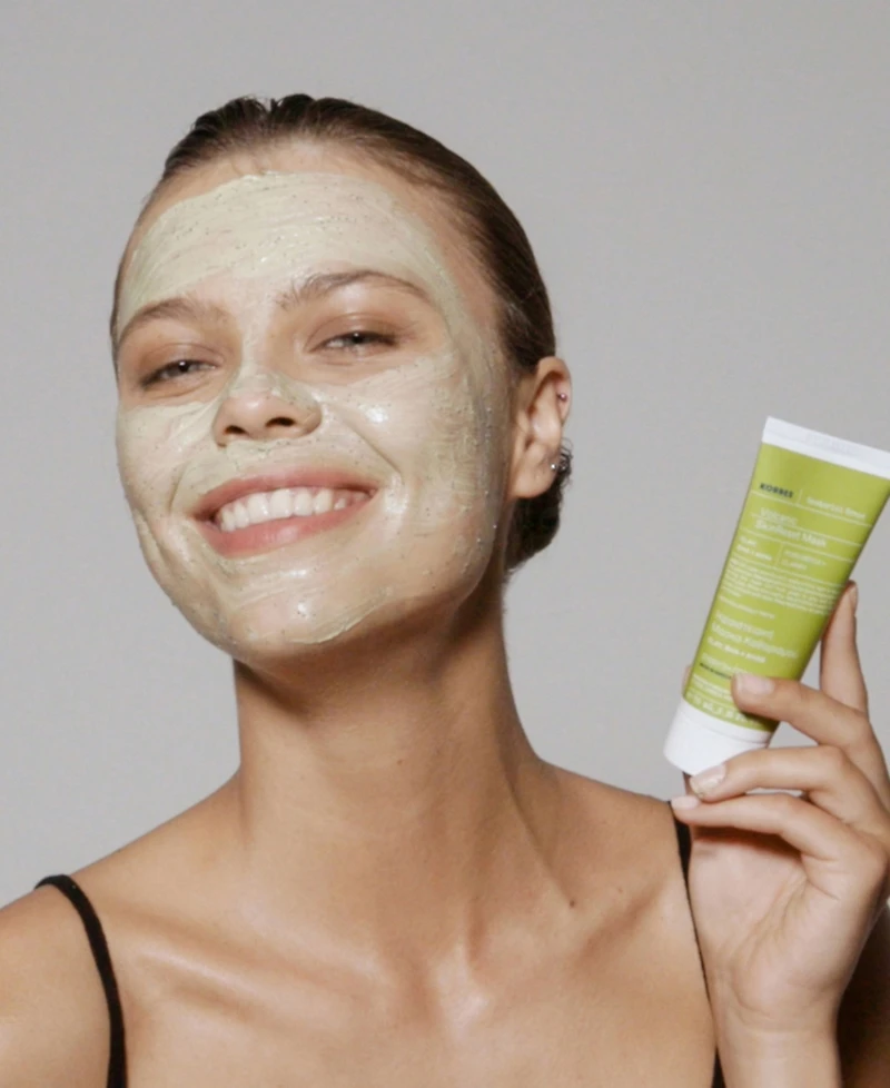 Korres Santorini Grape Volcanic SkinReset Mask, 70 ml