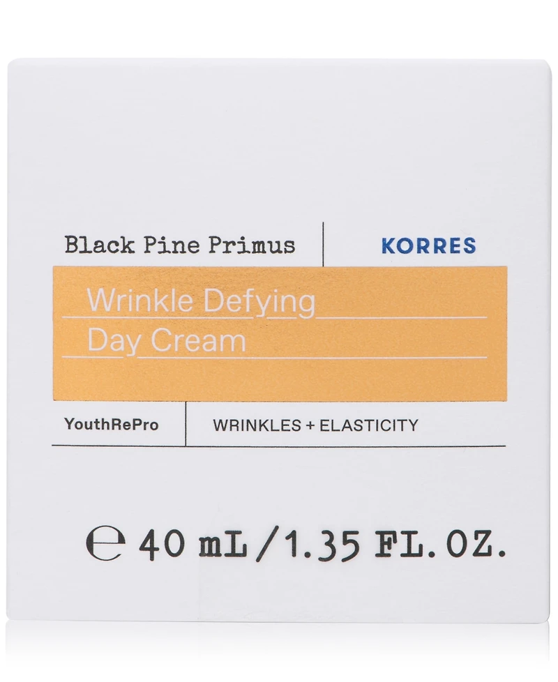 Korres Black Pine Primus Wrinkle Defying Day Cream, 40 ml