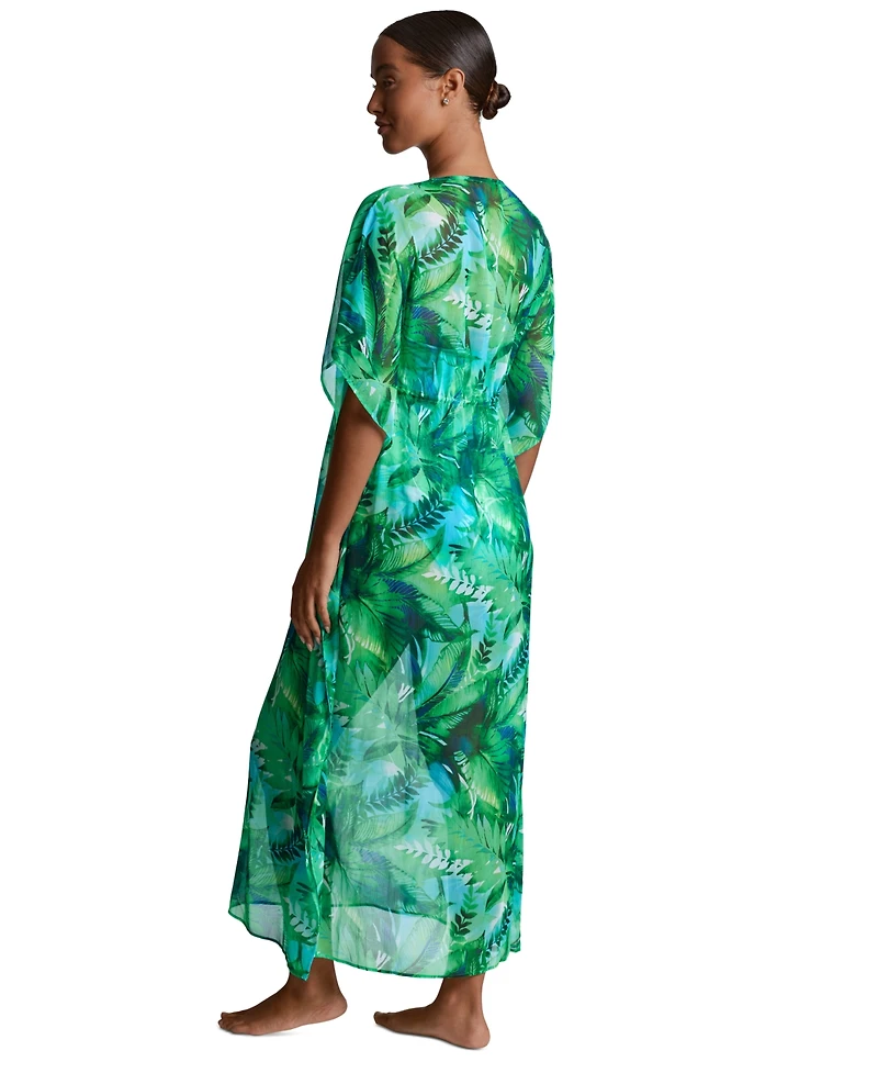 Lauren Ralph Lauren Women's Printed Caftan Swim Cover-Up