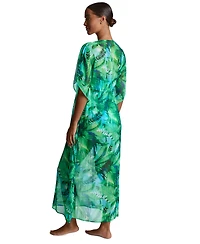 Lauren Ralph Lauren Women's Printed Caftan Swim Cover-Up