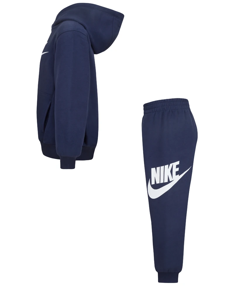 Nike Little Boys Club Fleece 2-Piece Set Logo Hoodie & Sweatpants
