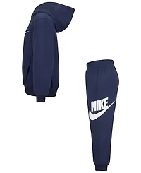 Nike Little Boys Club Fleece 2-Piece Set Logo Hoodie & Sweatpants
