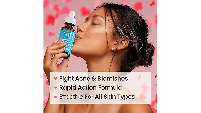 Seoul Ceuticals Korean Skin Care Miracle Clear Acne Serum K Beauty Skincare