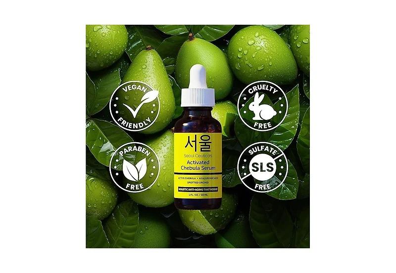Seoul Ceuticals Korean Skin Care Chebula Active Serum K Beauty Skincare