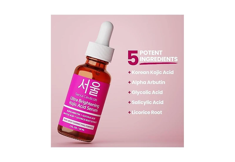 Seoul Ceuticals Korean Skin Care Kojic Acid Serum K Beauty Skincare