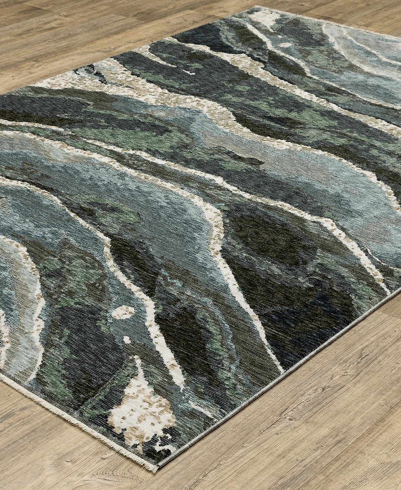 Oriental Weavers Echo ECH12 5'3"x7'6" Area Rug