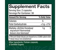 Host Defense Maitake Capsules - Immune & Cellular Health Support Supplement - Dietary Herbal Supplement with Maitake Mushroom & Mushroom Mycelium