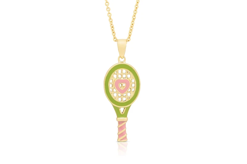 Lily Nily Girls Tennis Racket Pendant