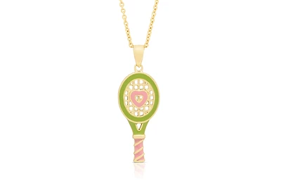 Lily Nily Girls Tennis Racket Pendant