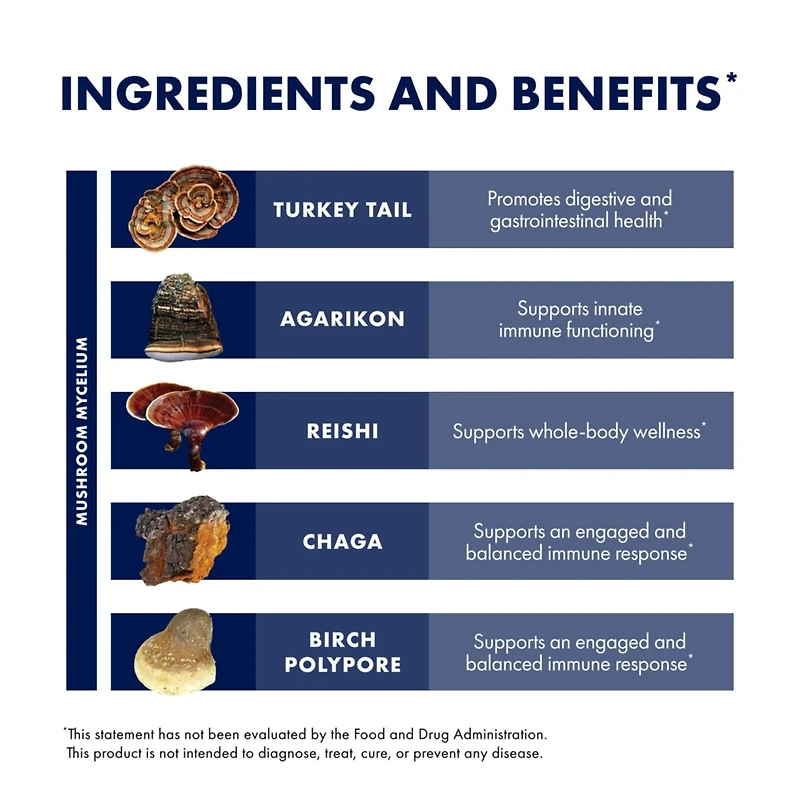 Host Defense MycoShield Throat Spray - Immune Health Support - Dietary Mushroom Supplement with Chaga, Reishi, Turkey Tail & More