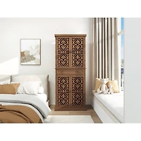 Streamdale 4-Door Cabinet with Drawer and Shelves