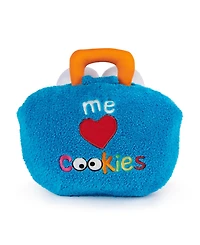 Sesame Street Official Cookie Monster Gonger Premium Plush Sensory Toys Playset