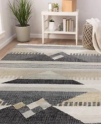 Lr Home Nero NRO81984 6' x 9' Area Rug