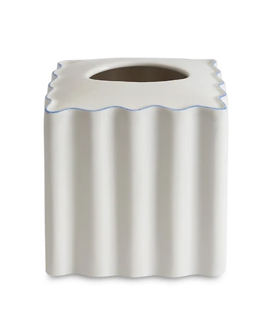 Cassadecor Mare Porcelain Tissue Box Cover