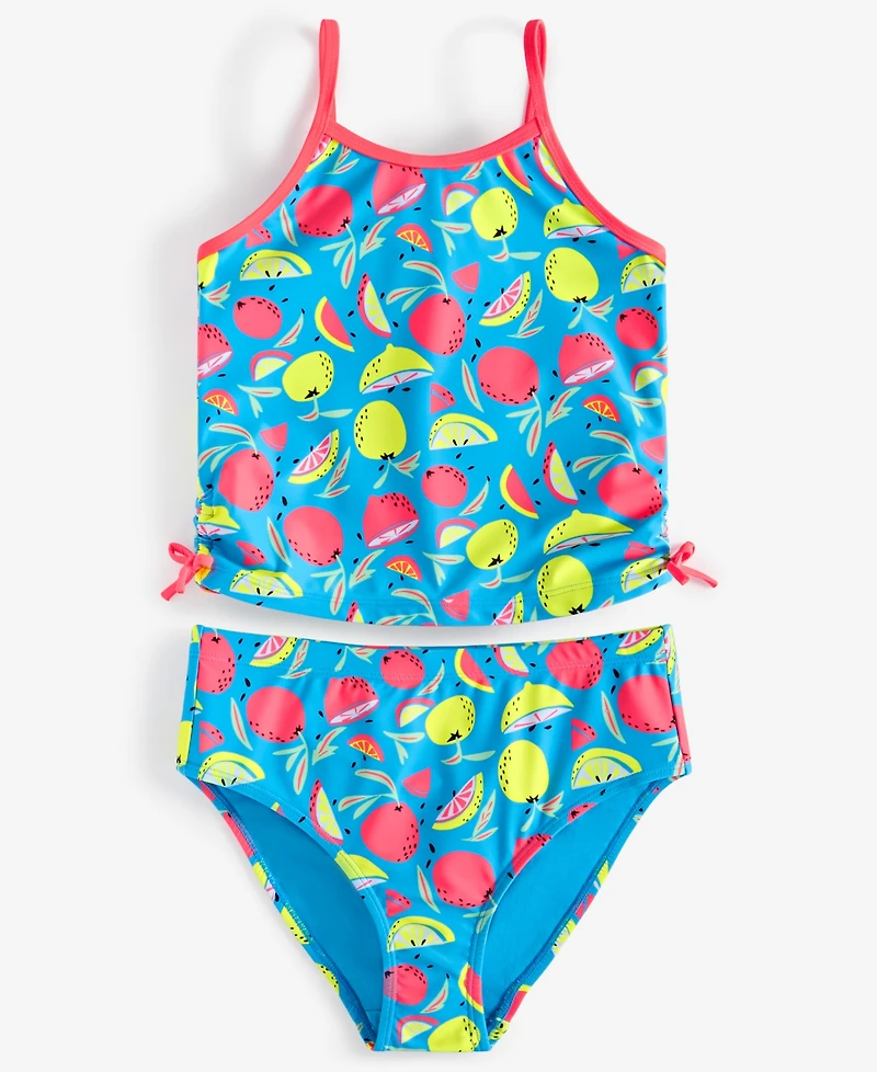 Epic Threads Big Girls Citrus Two-Piece Cutout Tankini Set, Exclusively at Macy's