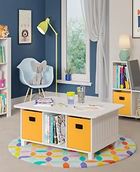 RiverRidge Home Kids 6 Cubby Storage Activity Table