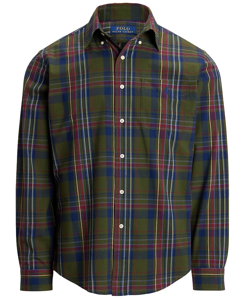 Polo Ralph Lauren Men's Classic-Fit Plaid Performance Shirt