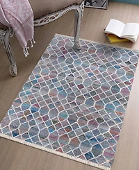 Lr Home Nero NRO81985 4' x 6' Area Rug