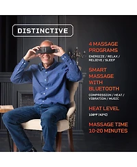 LifePro Eye Massager with Heat & Vibration - Fsa/Hsa Eligible, 4 Modes, Rechargeable, Bluetooth