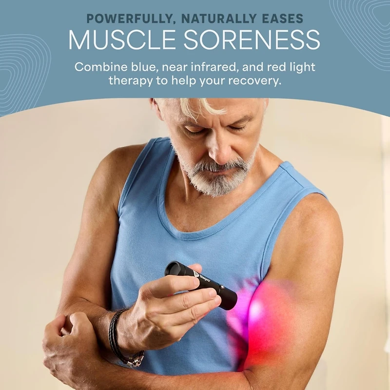 LifePro Red Light Therapy Device – Portable Infrared for Joints, Muscles & Face, 3 Wavelengths