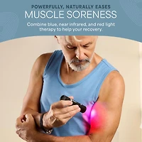 LifePro Red Light Therapy Device – Portable Infrared for Joints, Muscles & Face, 3 Wavelengths