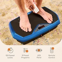 LifePro Vibration Plate with Magnetic Acupoints – Full Body Workout & Lymphatic Drainage Machine
