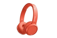 Philips Wireless On-Ear Headphones, Bluetooth 5.0, 29H Playtime, Quick Charge, Foldable, Lightweight, Built-in Mic, Deep Bass