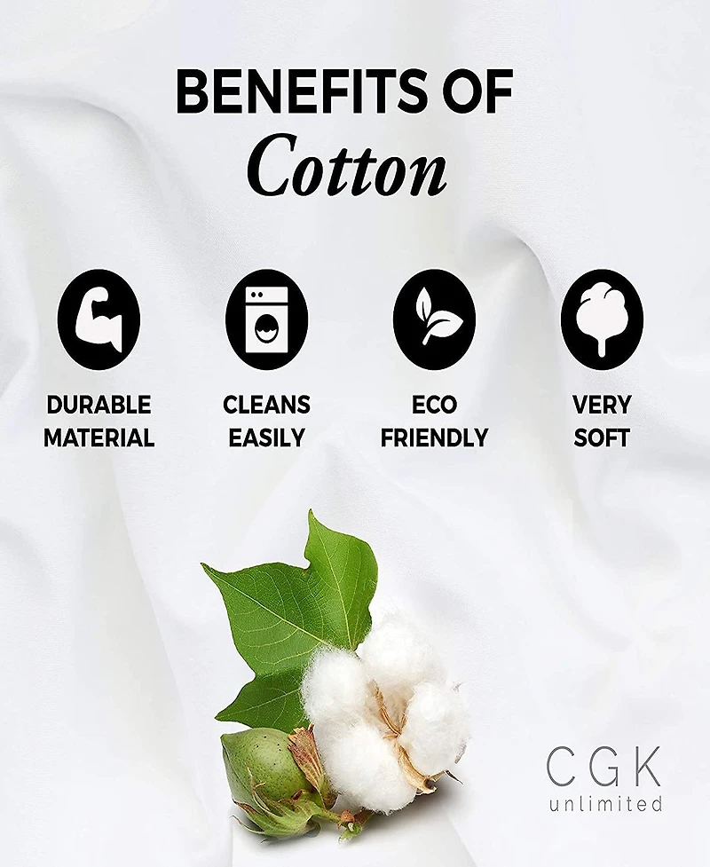 4 Piece Sheet Set 100% Cotton 1000 Thread Count