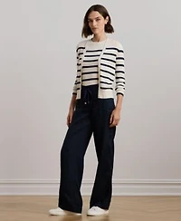 Lauren Ralph Lauren Wide Leg 100 Linen Pants 0ps 22w