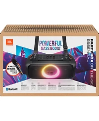 Jbl PartyBox On-the-Go Essential Bluetooth Speaker-Black