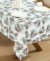 Laura Ashley Easy Care Holiday Tablecloth