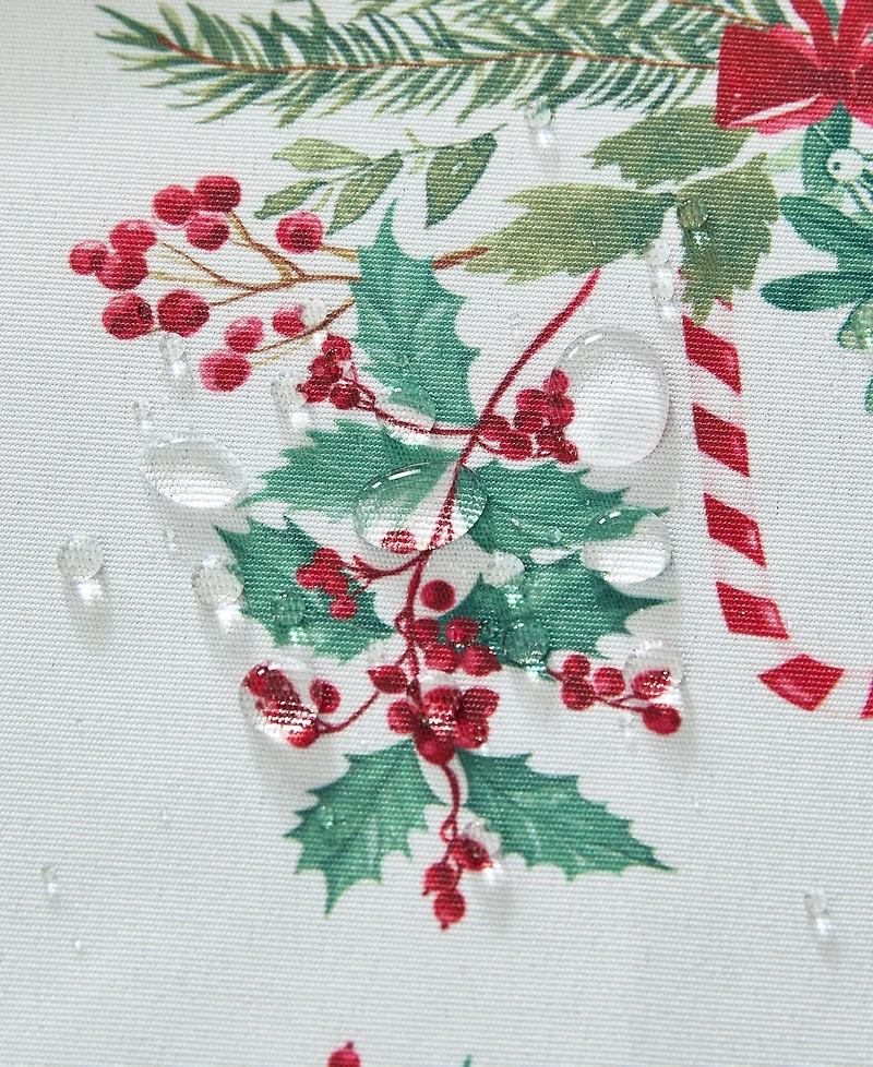 Laura Ashley Easy Care Holiday Tablecloth