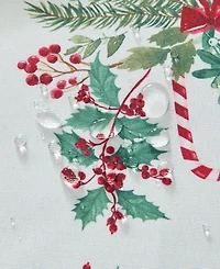 Laura Ashley Easy Care Holiday Tablecloth