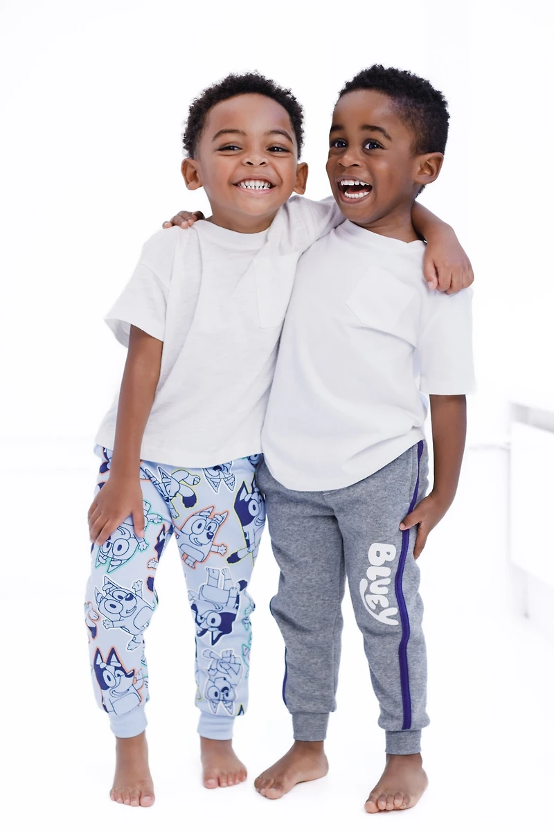 Bluey Boys Fleece 2 Pack Jogger Pants